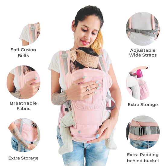 Baby Carrier with Hip Seat | Comfortable & Breathable