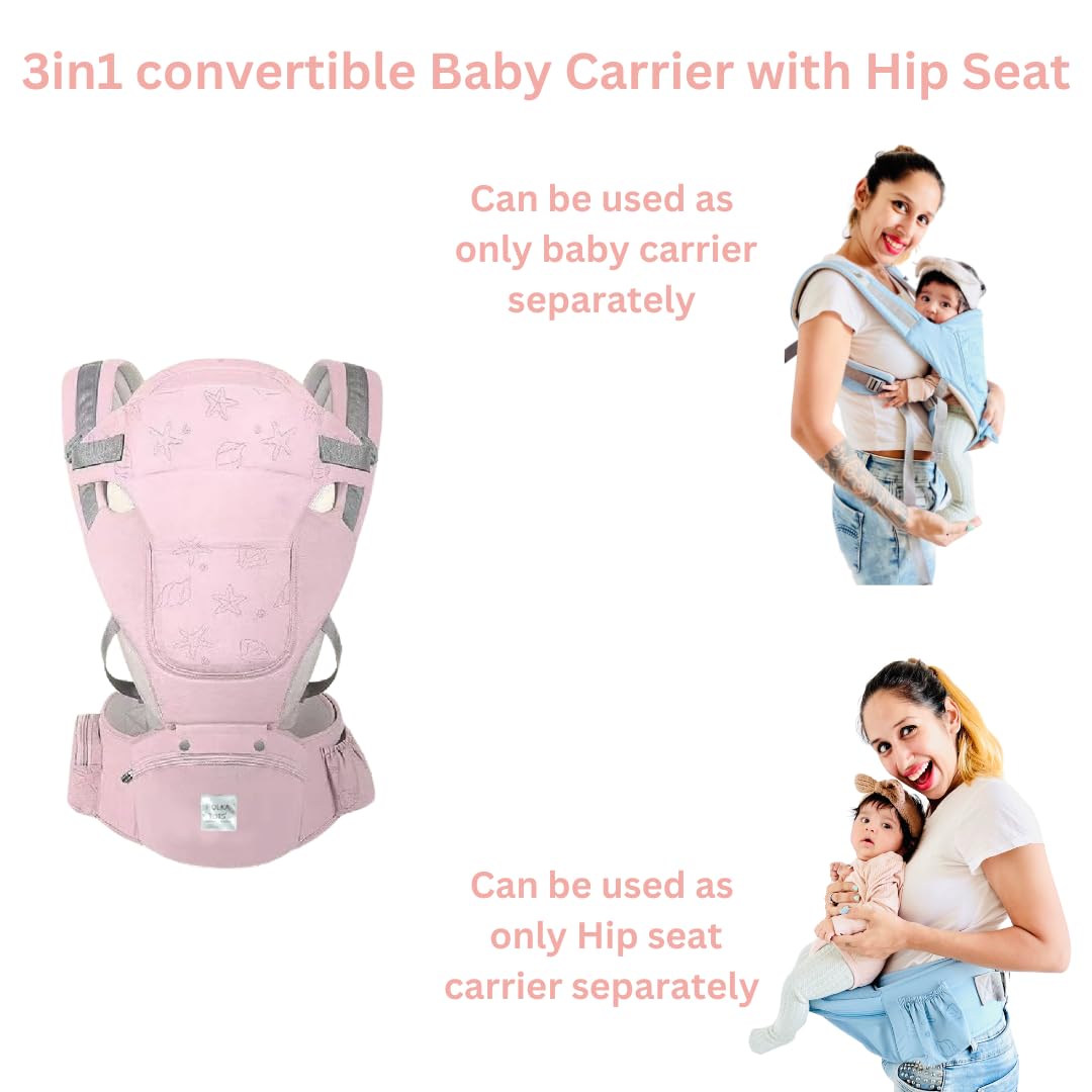 Baby Carrier with Hip Seat | Comfortable & Breathable