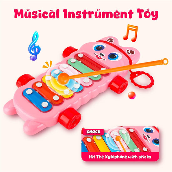 2-in-1 Piano Combined Musical Educational Toy For Kids