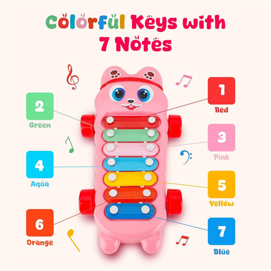 2-in-1 Piano Combined Musical Educational Toy For Kids