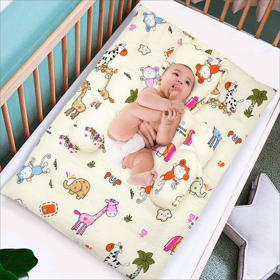 Premium Matress Set For New Born | Godadi Set for Newborn | 0-12M
