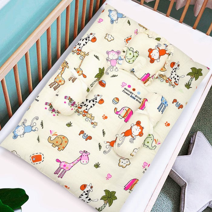 Premium Matress Set For New Born | Godadi Set for Newborn | 0-12M