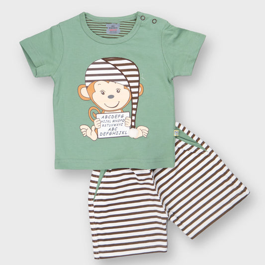 Baba Suit For Boys || 9-18 Months || 2775 Sea Green