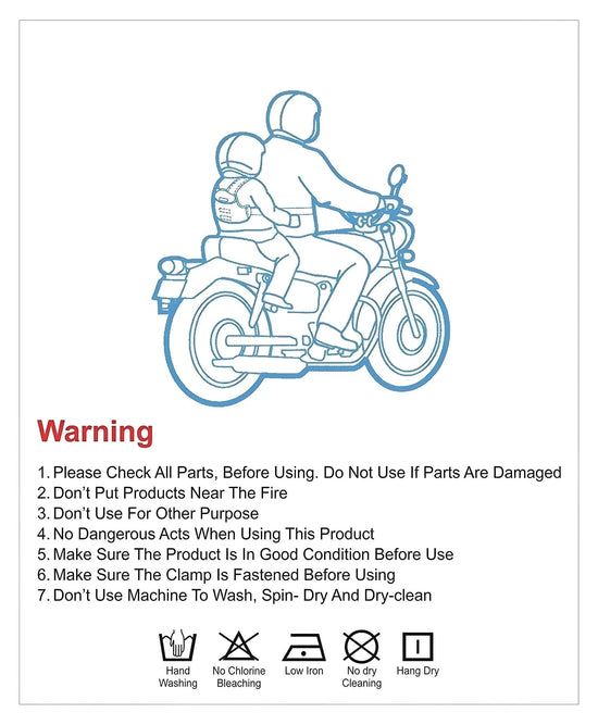 Kids Safety Belt For Two Wheeler | Child Harness Safety Seat Belt