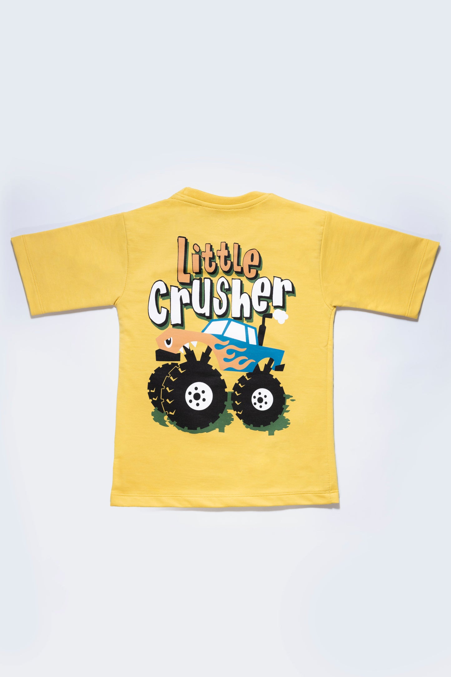 Hip Hop Oversize Yellow Tshirt For Boys