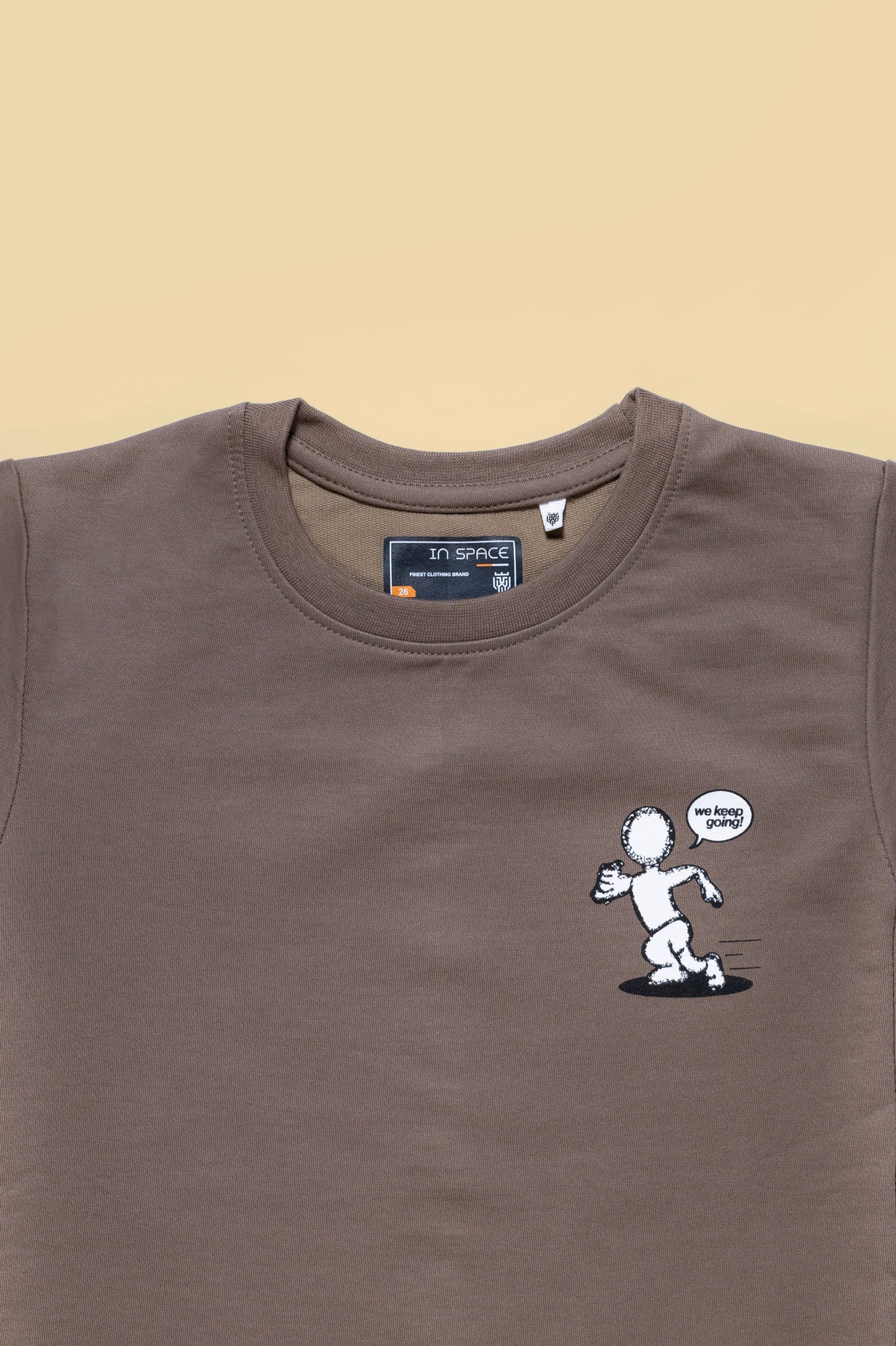 Hip Hop Oversize Brown Tshirt For Boys