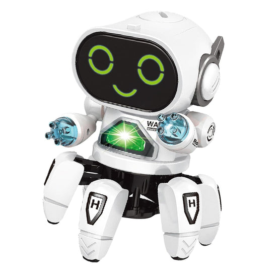 Dancing Octopus Robot Toy for Kids wiColorful LED Lights & Music | Interactive Dancing Robot Toy | Fun Musical Toy for Boys & Girls