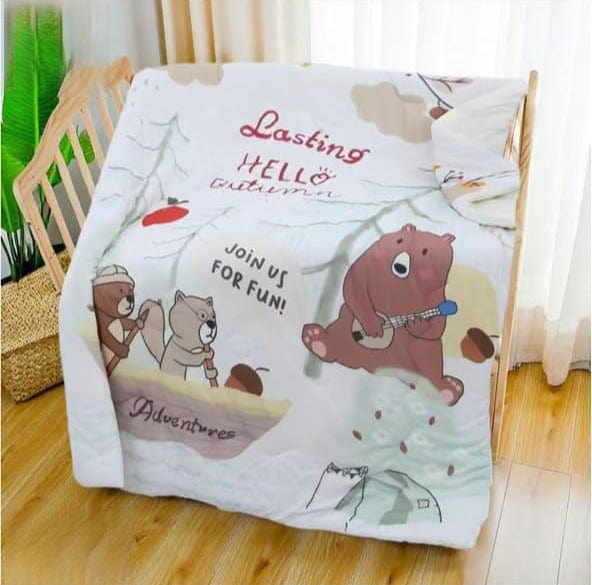 Baby Summer Quilt | Digital Baby Comforter | 0-2Y