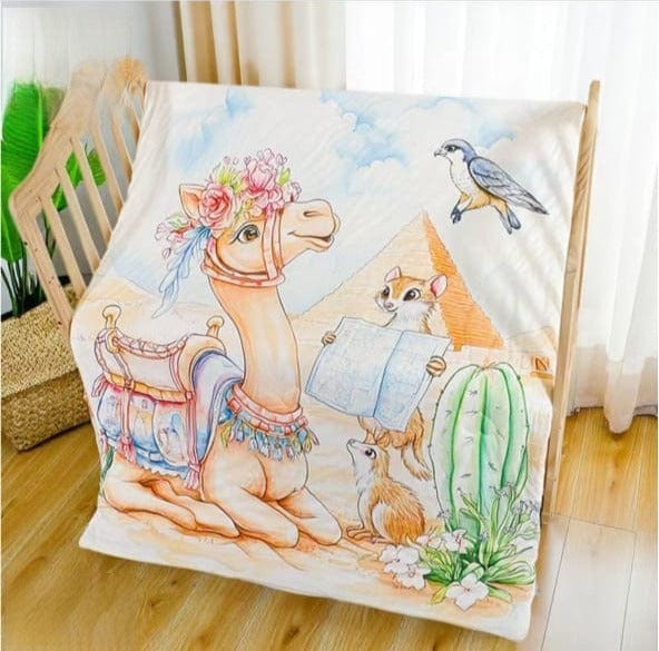 Baby Summer Quilt | Digital Baby Comforter | 0-2Y