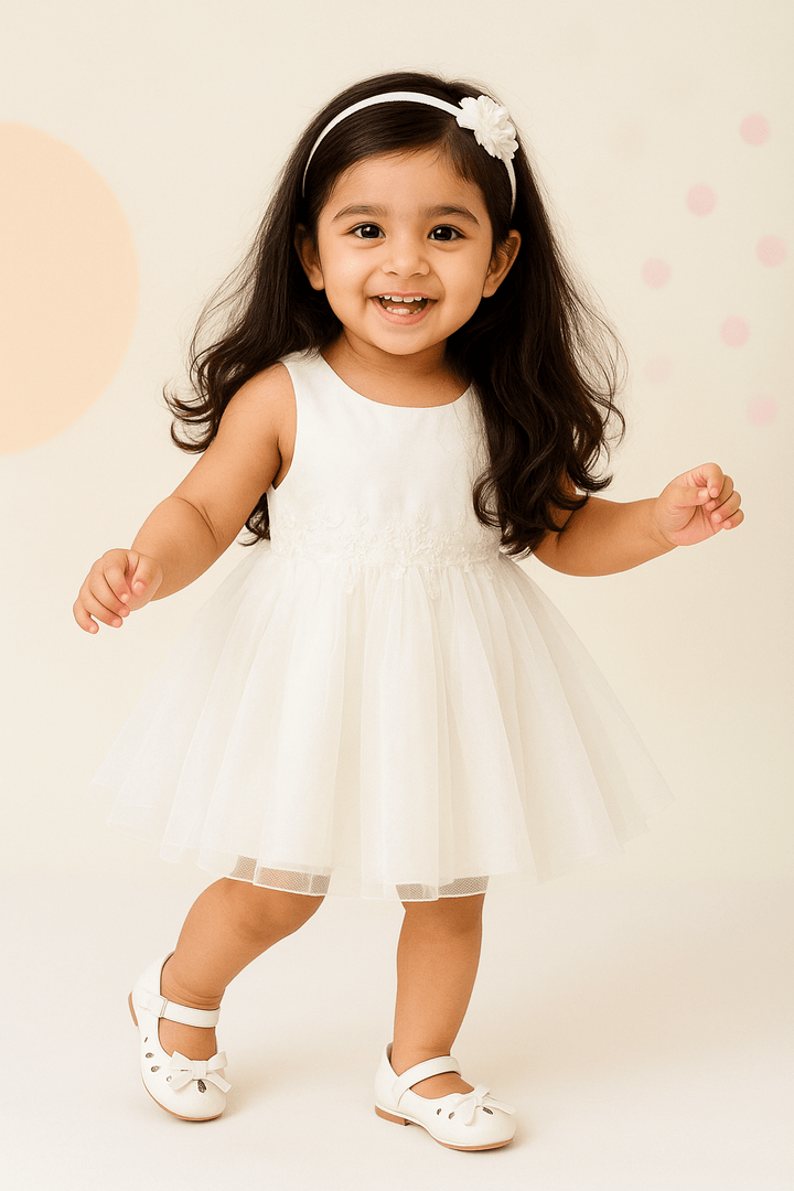 Partywear Shoes For Baby Girl | Anti Slip