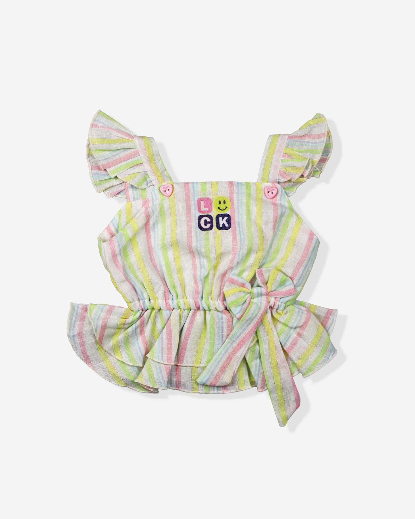 Multicolor Summer Set For Baby Girls | Sleeveless