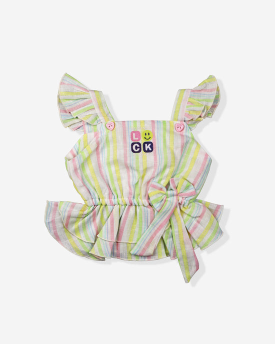 Multicolor Summer Set For Baby Girls | Sleeveless