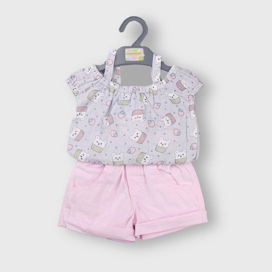 Clothing Sets For Girls || 3-36 Months || 8580 Pink