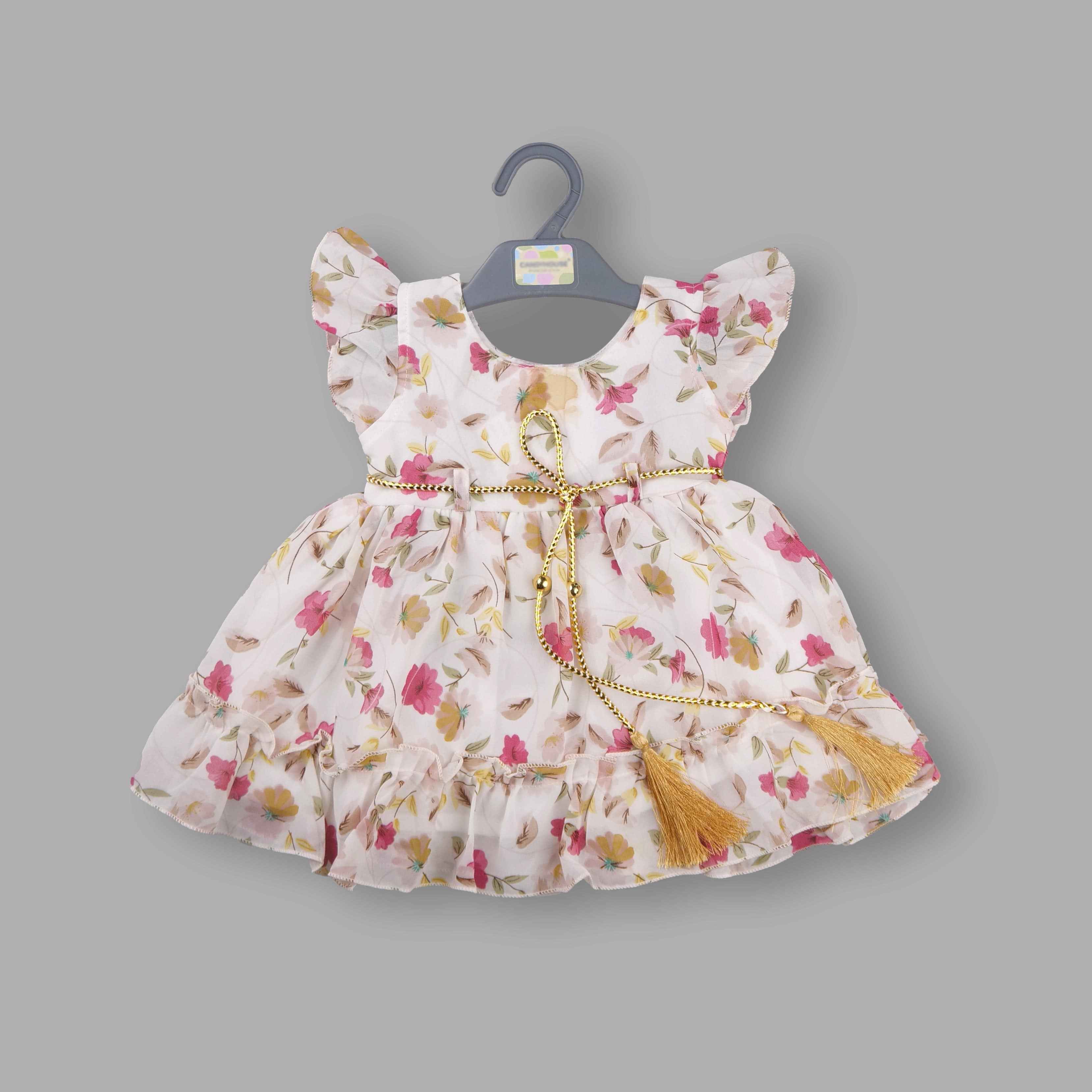 Baby Girls Cotton Frock Dress Ctn164nw – Wish Karo