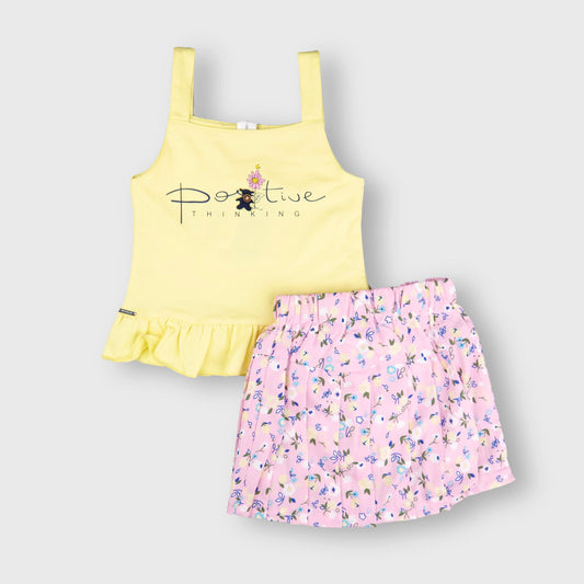Clothing sets for Girls | 3-18 Months | GS G-081 Lemon