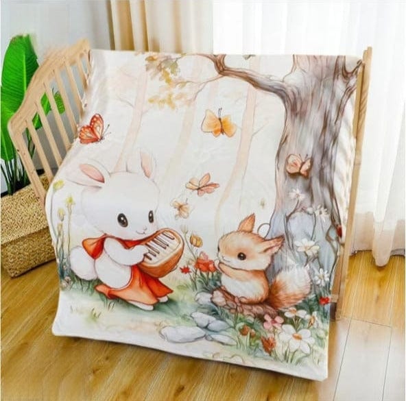 Baby Summer Quilt | Digital Baby Comforter | 0-2Y