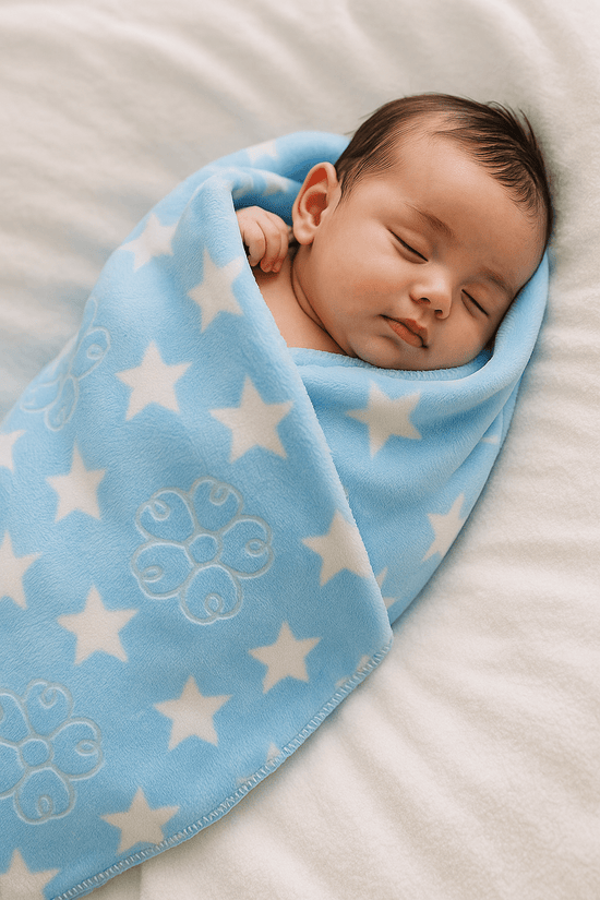 Baby Fleece Blanket | Soft & Cosy | Unisex | 43x 55 Inch | Pack of 1