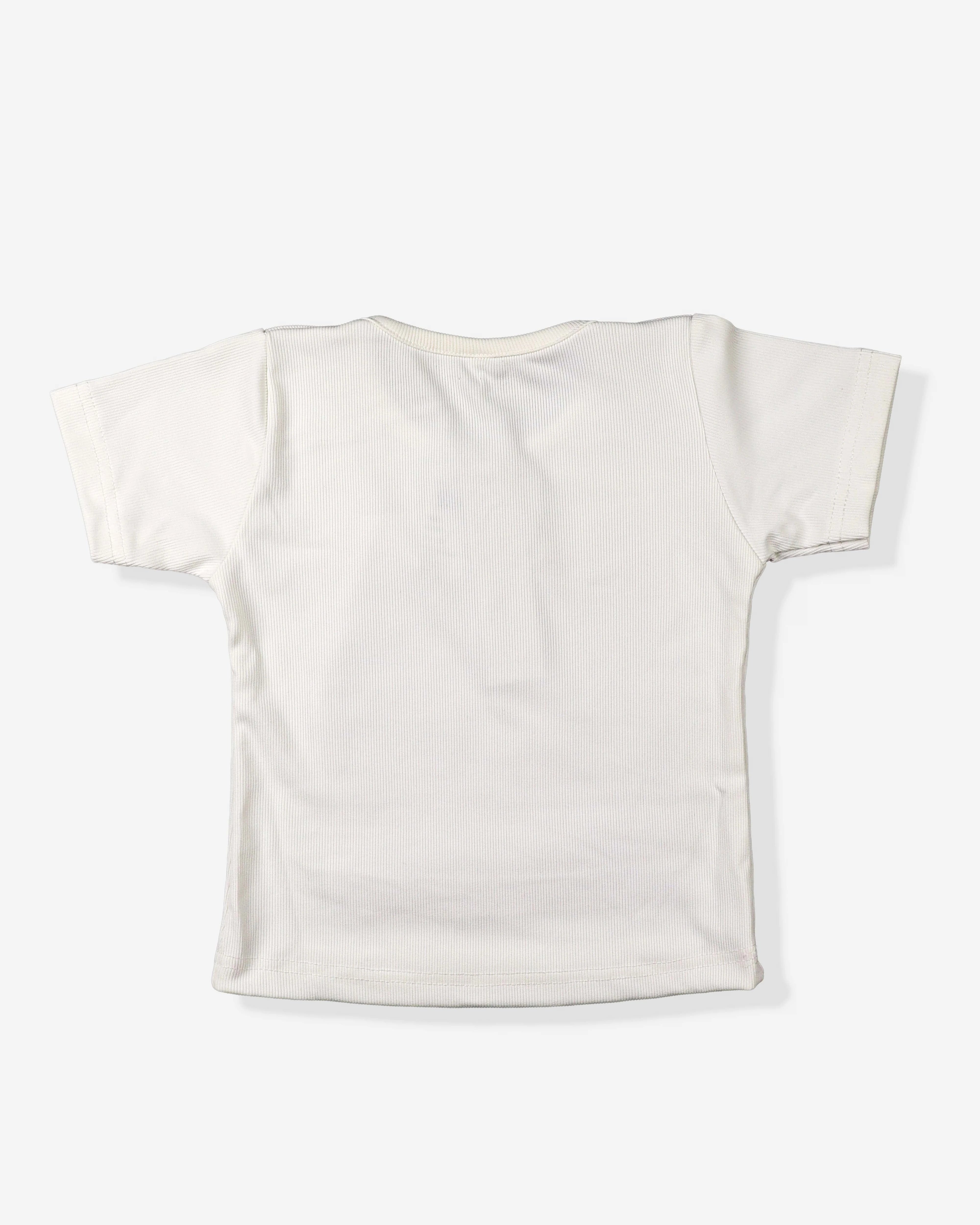 Clothing Sets For Girls | Denim Shrug & White Tshirt