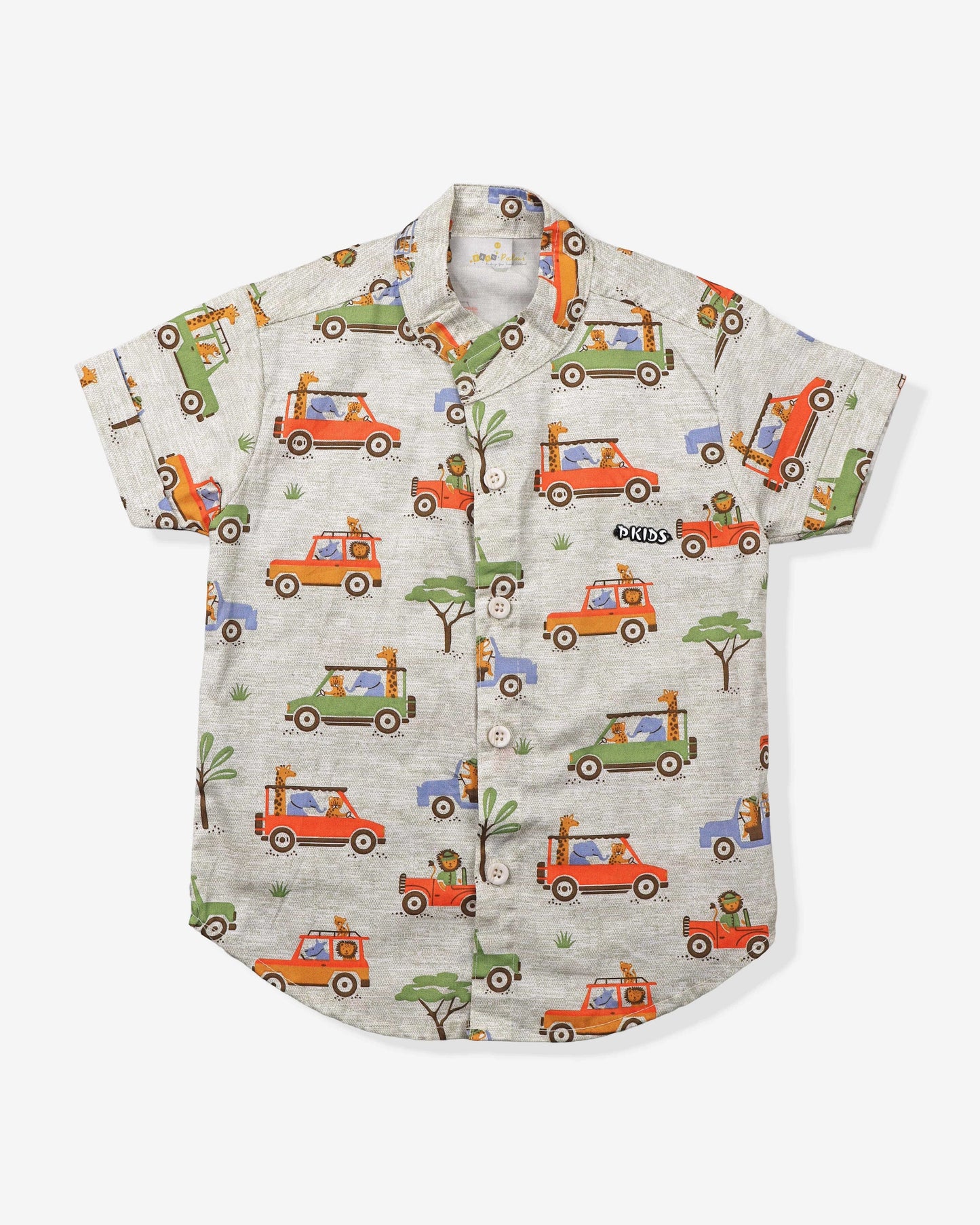 Printed 3 Piece Cord Set For Baby Boys For Summers