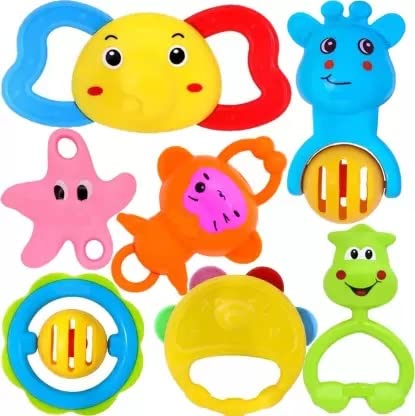 Attractive Rattles And Teathers For New Borns Baby & Kid