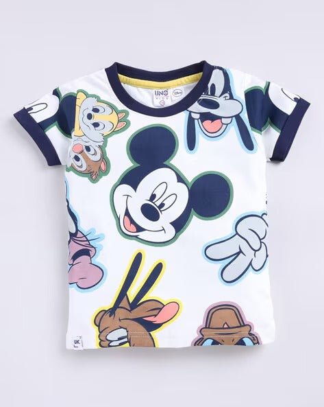 Printed Clothing Sets For Boys | Navy Blue