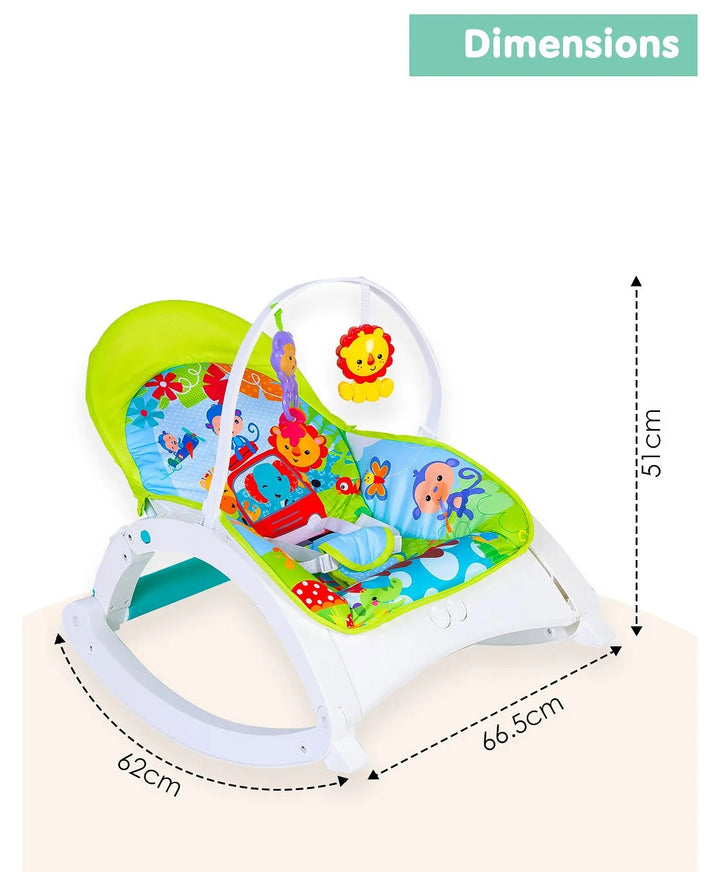 Portable Rocker With Toy Bar | 0-2Y