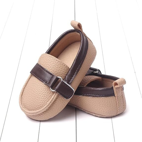 Partywear Loafer Shoes For Baby Boys | Anti Slip | Navy