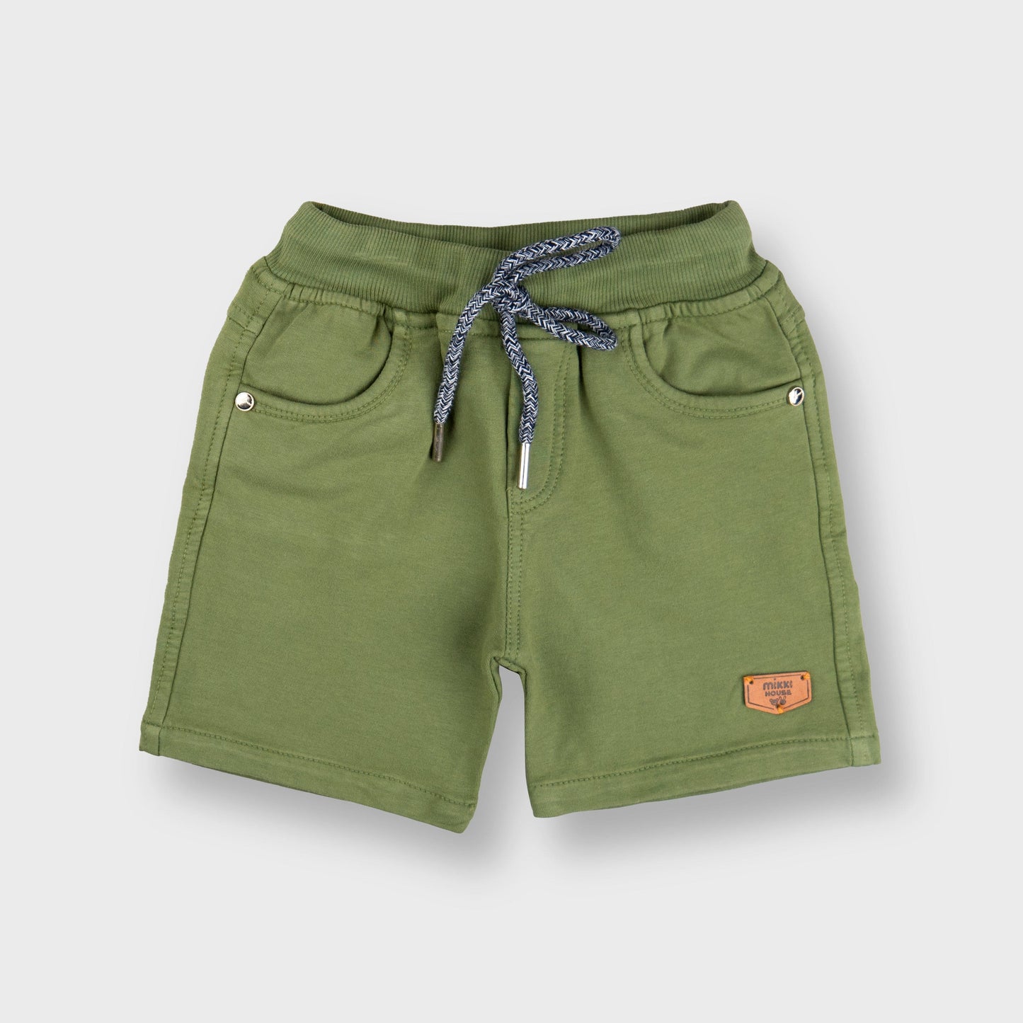 Cotton Shorts For Boys | 6M - 5 Years | 2214 Olive