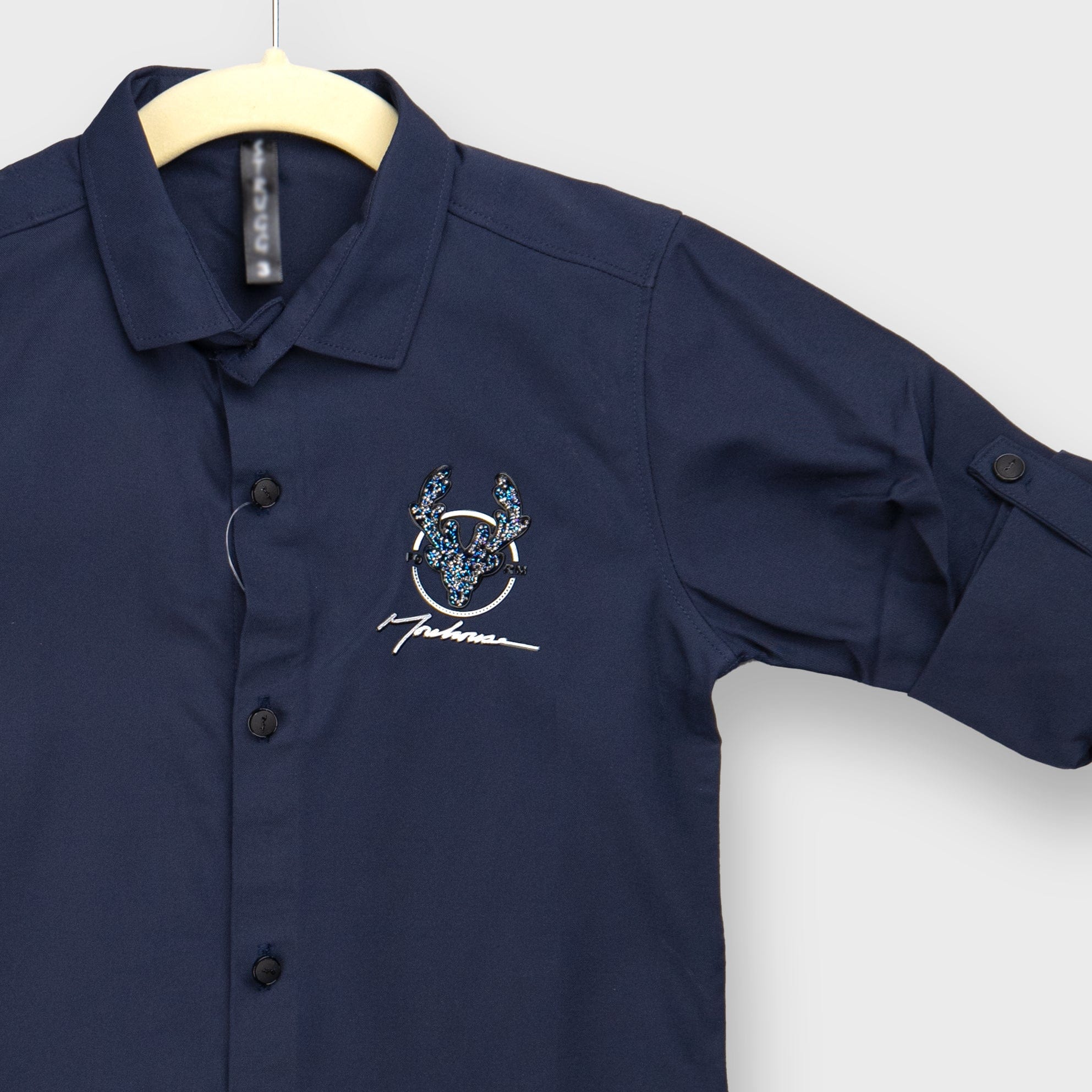 Shirts For Boys | 2-6 Years | 71175 - Navy